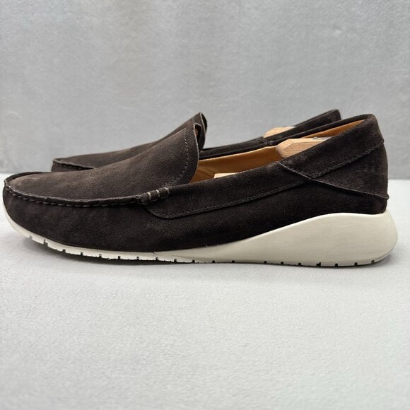 OluKai‎ KA\'A Loafer Mens Size 11.5 Loafers Brown Leather Suede Slip-On Shoes NEW main image 6